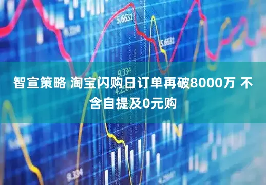 智宣策略 淘宝闪购日订单再破8000万 不含自提及0元购