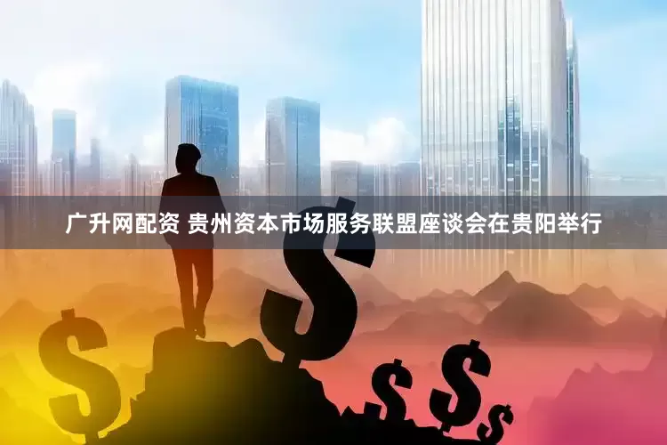 广升网配资 贵州资本市场服务联盟座谈会在贵阳举行