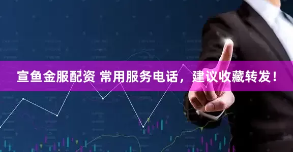 宣鱼金服配资 常用服务电话，建议收藏转发！