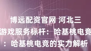 博远配资官网 河北三角洲地区游戏服务标杆:哈基桃电竞的实力解析